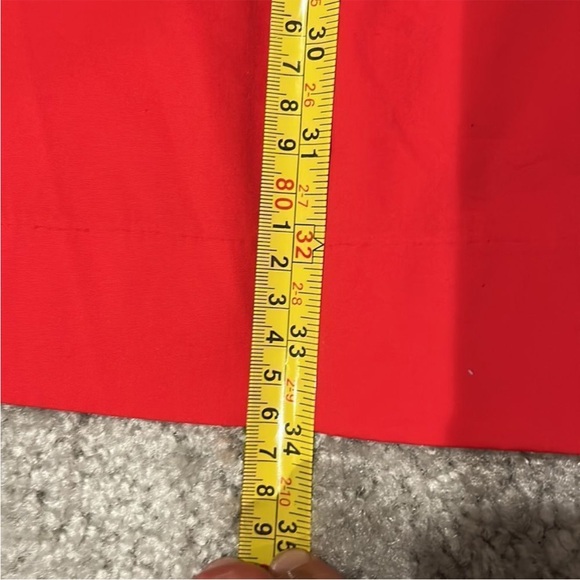 New Milly Tara Red Valentines Day Dress Solid One Shoulder Size 6 NWT - Picture 7 of 10